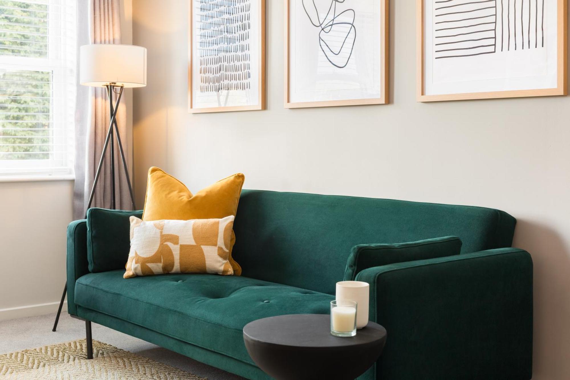 Modern 2-Bedroom Apartments With Free Parking In Leamington Spa Exterior foto